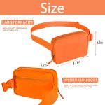 Belt bag Fanny pack crossbody bags for women Everywhere belt bag (Orange) - Image 2