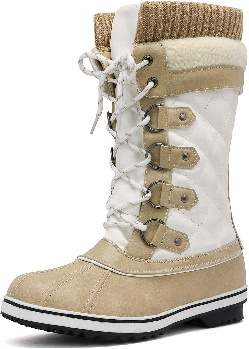 714aulTwXL._AC_SL1500_.jpg Women Mid-Calf Waterproof Winter Snow Boots - Image 1