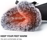 Women Snow Boots Classic Mid-calf Fur Lining Fashion Winter Boots - Image 2